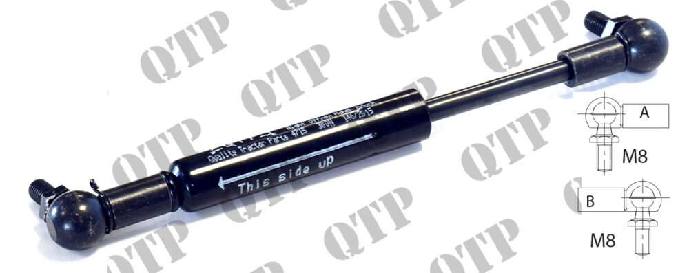 Gas Strut Ford Super -300N - Q Door/Sun Roof Length 210mm - Ram 55mm
