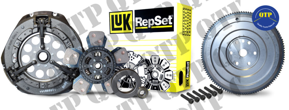 Clutch Kit c/o Flywheel 300 42s 43s 13" Cable Type LUK ** Includes 6 x 61134 Flywheel Stud ** ** 63454R is Replacement Type **